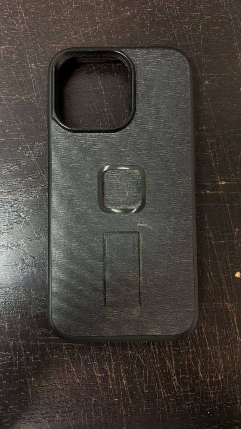 thumbnail-1-iPhone 13 Pro / Everyday Case with Loop / Charcoal_Bing_110404